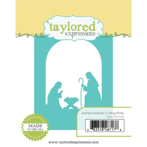 Taylored Expressions - Arched Nativity Cutting Plate