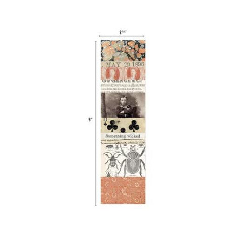 Idea-ology Tim Holtz Halloween Collage Strips Large (TH94394)