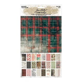 Idea-ology Tim Holtz Christmas Backdrops (TH94443)