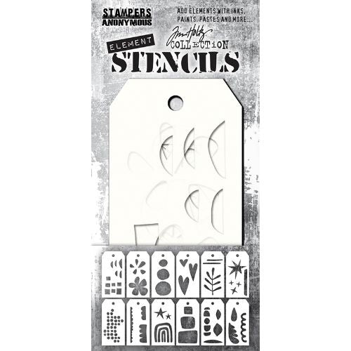 Tim Holtz Element Stencils: Everyday Art