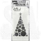 Tim Holtz Layering Stencil: Modern Tree