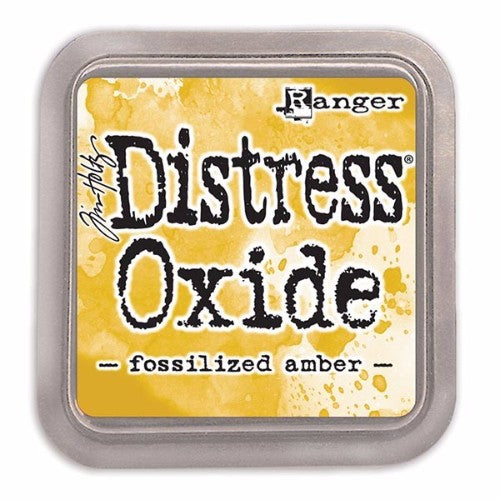 Tim Holtz Distress Oxides Ink Pad Fossilized Amber