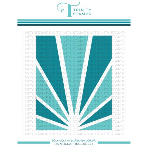 Trinity Stamps - Slimline Center Burst Die Set