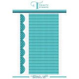 Trinity Stamps - Curtain Call - 6x9" Laser Cut 3-piece Layering Stencil Set