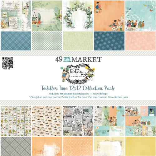 49 & Market - Toddler Time 12x12 Paper Collection Pack - Postage as per Actual