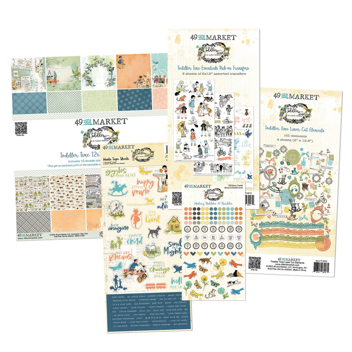 49 & Market - Toddler Time Collection Bundle - Postage as per Actual