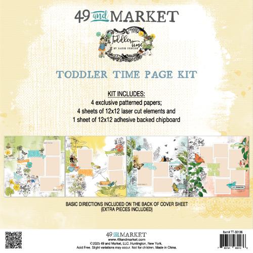 49 & Market - Toddler Time Page Kit - Postage as per Actual