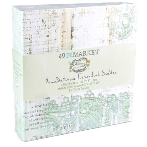 49 & Market - Foundations Binder Toddler Time Mint - Postage as per Actual