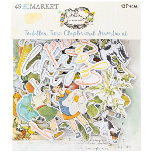 49 & Market - Toddler Time Chipboard Assortment