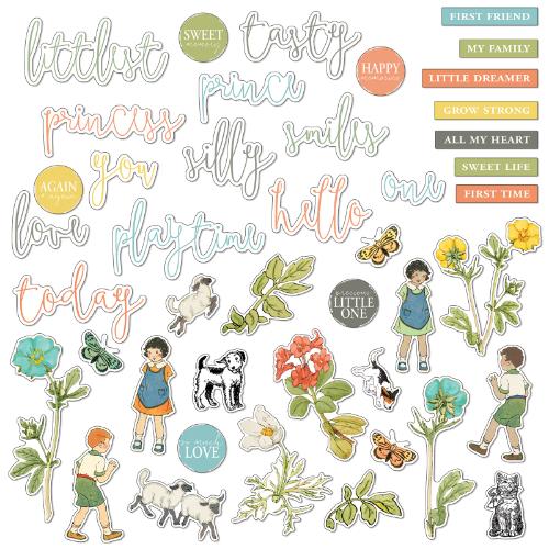 49 & Market - Toddler Time Chipboard Assortment