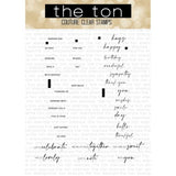 The Ton Stamps - Easy Expressions - Postage as per actual