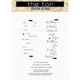 The Ton Stamps - Easy Expressions Birthday - Postage as per actual