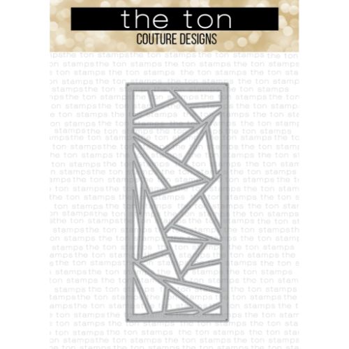 The Ton Stamps - SLIMLINE - Fractured Coverplate Die