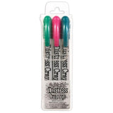 Tim Holtz Distress Crayon Pearl Set Holiday Set# 4