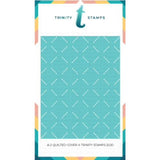 Trinity Stamps - A-2 Coverplate Die: Quilted Cover