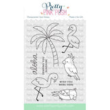 Pretty Pink Posh - Tropical Birds stamp set