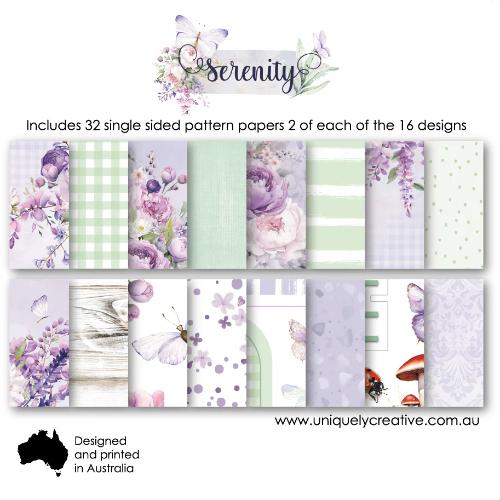 Uniquely Creative - Serenity 6 x 6 Collection Pack