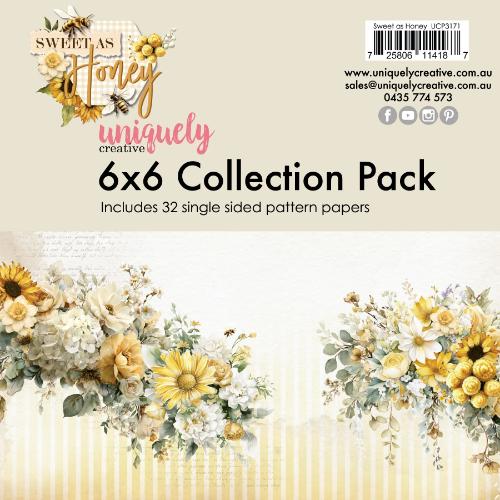 Uniquely Creative - Sweet as Honey 6 x 6 Collection Pack