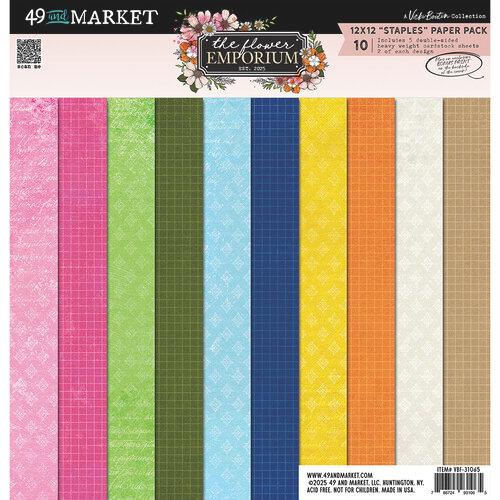 49 And Market Collection Pack Staples 12"X12" The Flower Emporium - Postage as per Actual