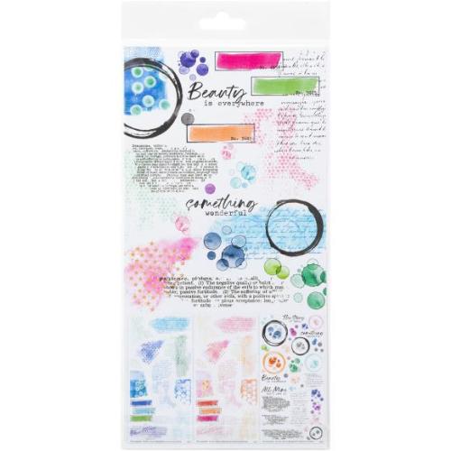 49 And Market Rub-On Transfer Set Blendable, The Flower Emporium - Postage as per Actual