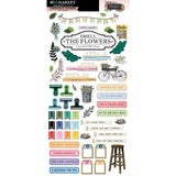 49 And Market Die-Cuts Cardstock Stickers By Vicki Boutin The Flower Emporium - Postage as per Actual
