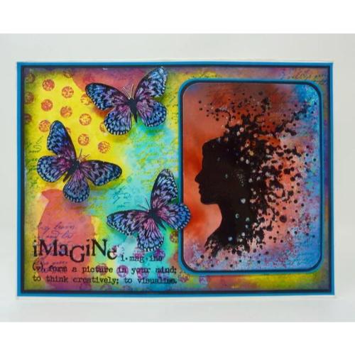 Visible Image - Imagine Dream Inspire A6 Stamp Set (VIS-IDI-01)