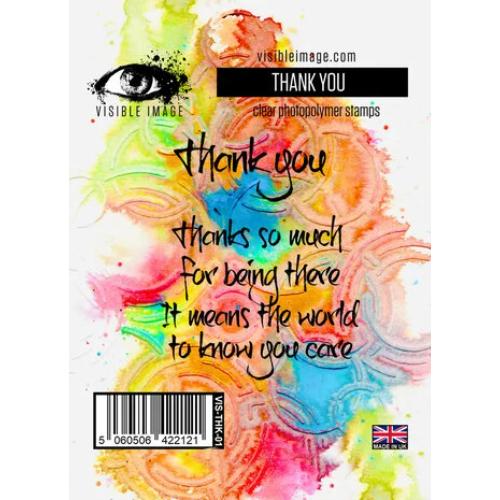 Visible Image - Thank You A7 Stamp Set (VIS-THK-01)