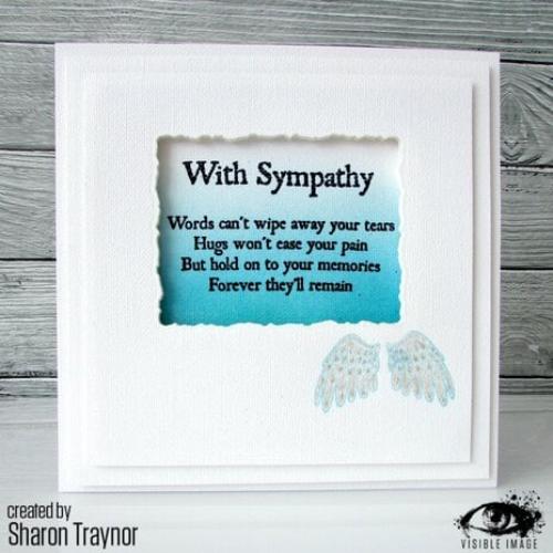 Visible Image - With Sympathy A7 Stamp Set (VIS-WSY-01)