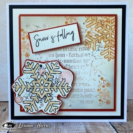 Visible Image - Ye Olde Christmas 6x6 Inch Stencil (VIS-YEO-03)