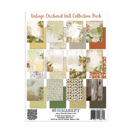 Vintage Orchard 6x8 Paper Collection Pack