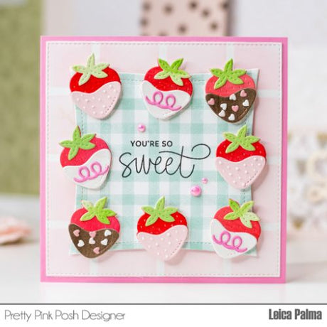 Pretty Pink Posh - Valentine Mug Addition (use with Winter Mug Die)