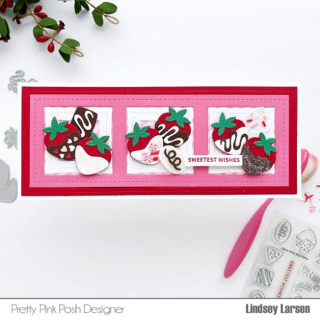 Pretty Pink Posh - Valentine Mug Addition (use with Winter Mug Die)