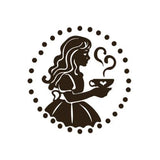 Stamperia - Alice in Christmas Wax and Seals (6 seals) (WAXSL11)