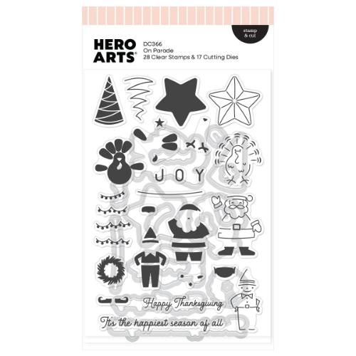 Hero Arts Oh What Fun Add-Ons Bundle - Postage as per Actual