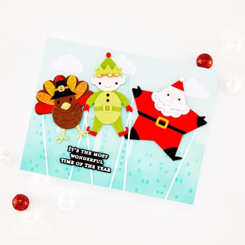 Hero Arts Oh What Fun Add-Ons Bundle - Postage as per Actual