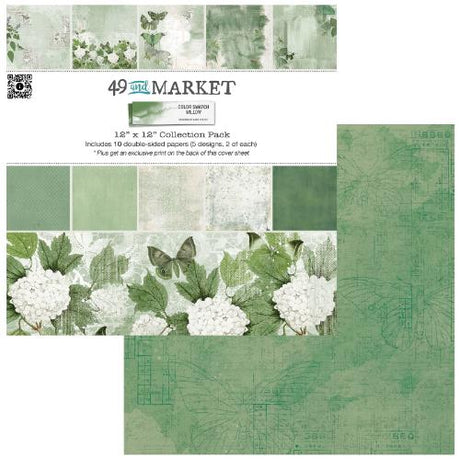 49 & Market - Color Swatch Willow 12x12 Paper Collection Pack