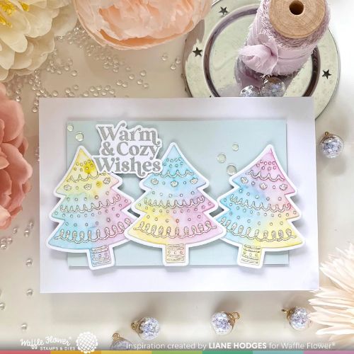 Waffle Flower - Holiday Cheer Sentiments Combo
