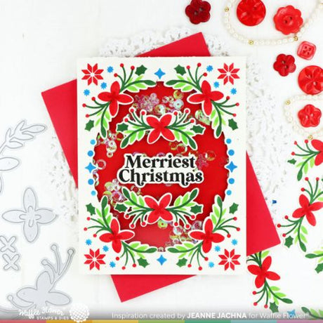 Waffle Flower - Holiday Cheer Sentiments Combo