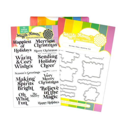 Waffle Flower - Holiday Cheer Sentiments Combo