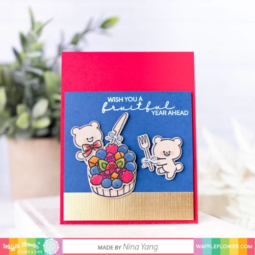 Waffle Flower - Fruity Cake Combo