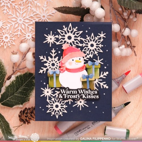 Waffle Flower - Snow Cheer Sentiments Combo