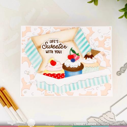 Waffle Flower - Hey Cupcake Sentiments Combo