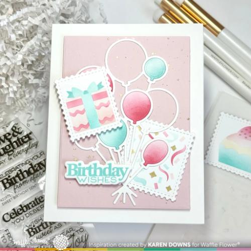 Waffle Flower - Sweet Birthday Sentiments Combo