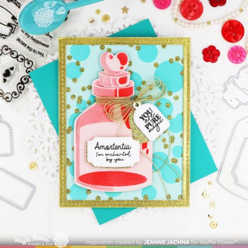 Waffle Flower - Love Potion Stamp Set