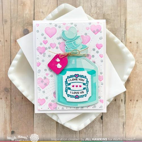 Waffle Flower - Love Potion Die-n-stencil