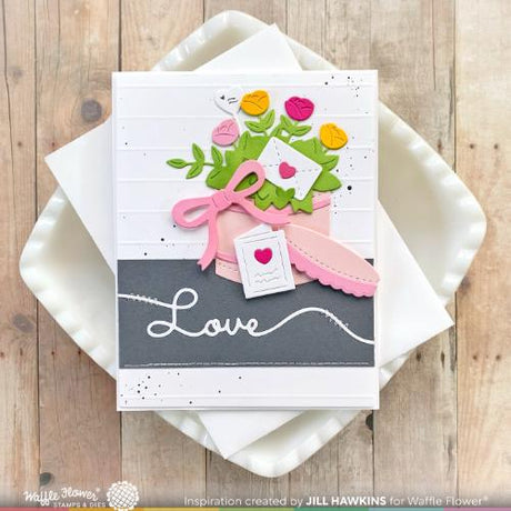 Waffle Flower - Flower Gift Box Die