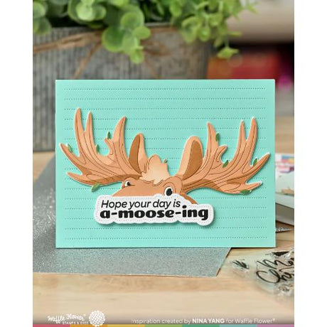 Waffle Flower - A-moose-ing Sentiments Combo