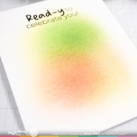 Waffle Flower - Background Blender - Greens - Postage as per Actual