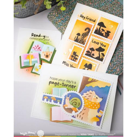 Waffle Flower - Background Blender - Reds - Postage as per Actual