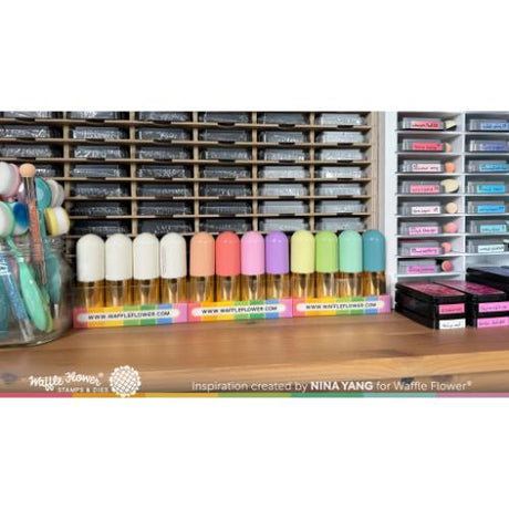 Waffle Flower - Background Blender - Reds - Postage as per Actual